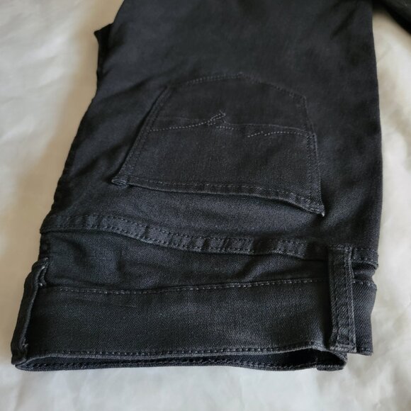 NY&C Black Stretch Jeans Straight Leg Denim Classic Women Size 4 NEW NWOT - Picture 9 of 16